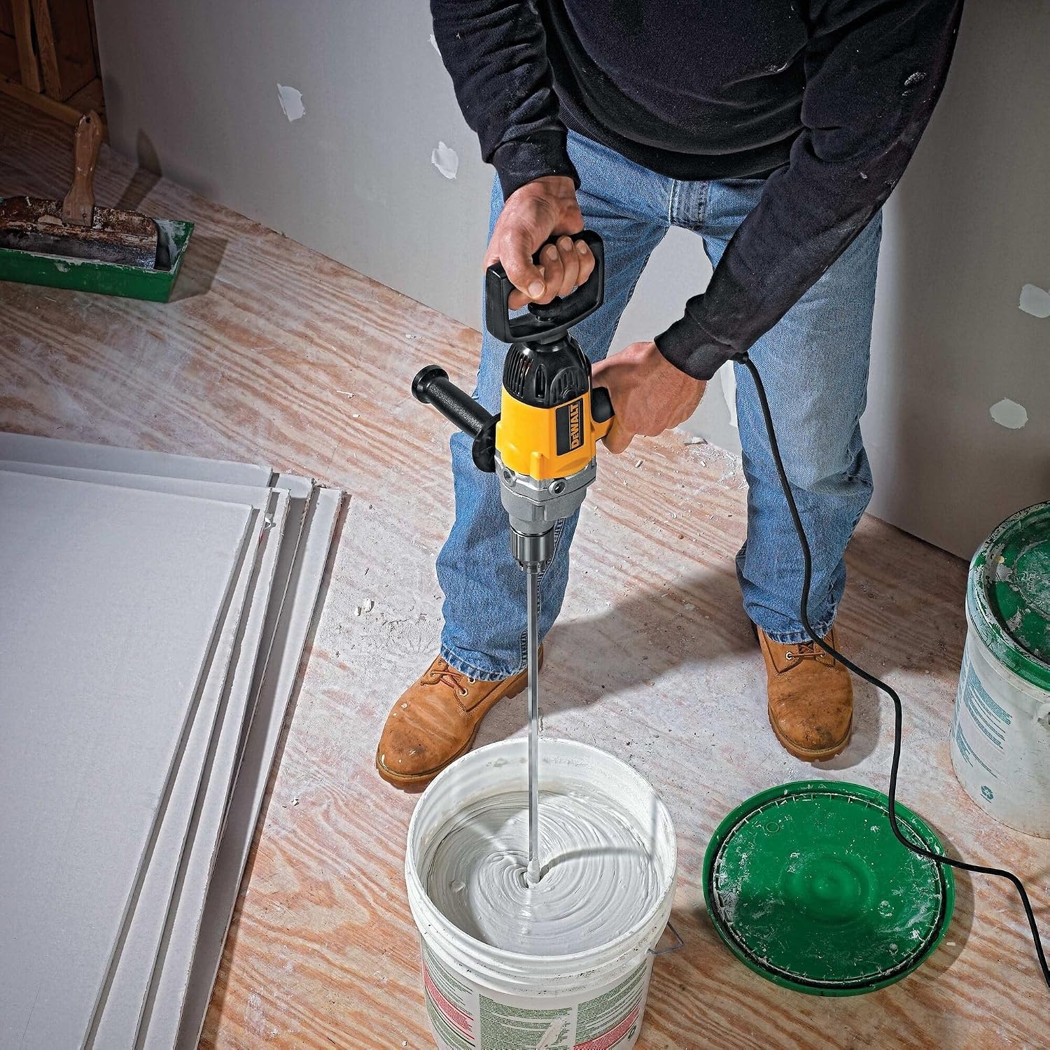 image:imageDEWALT Electric Drill Spade Handle 12Inch 9Amp DW130V
