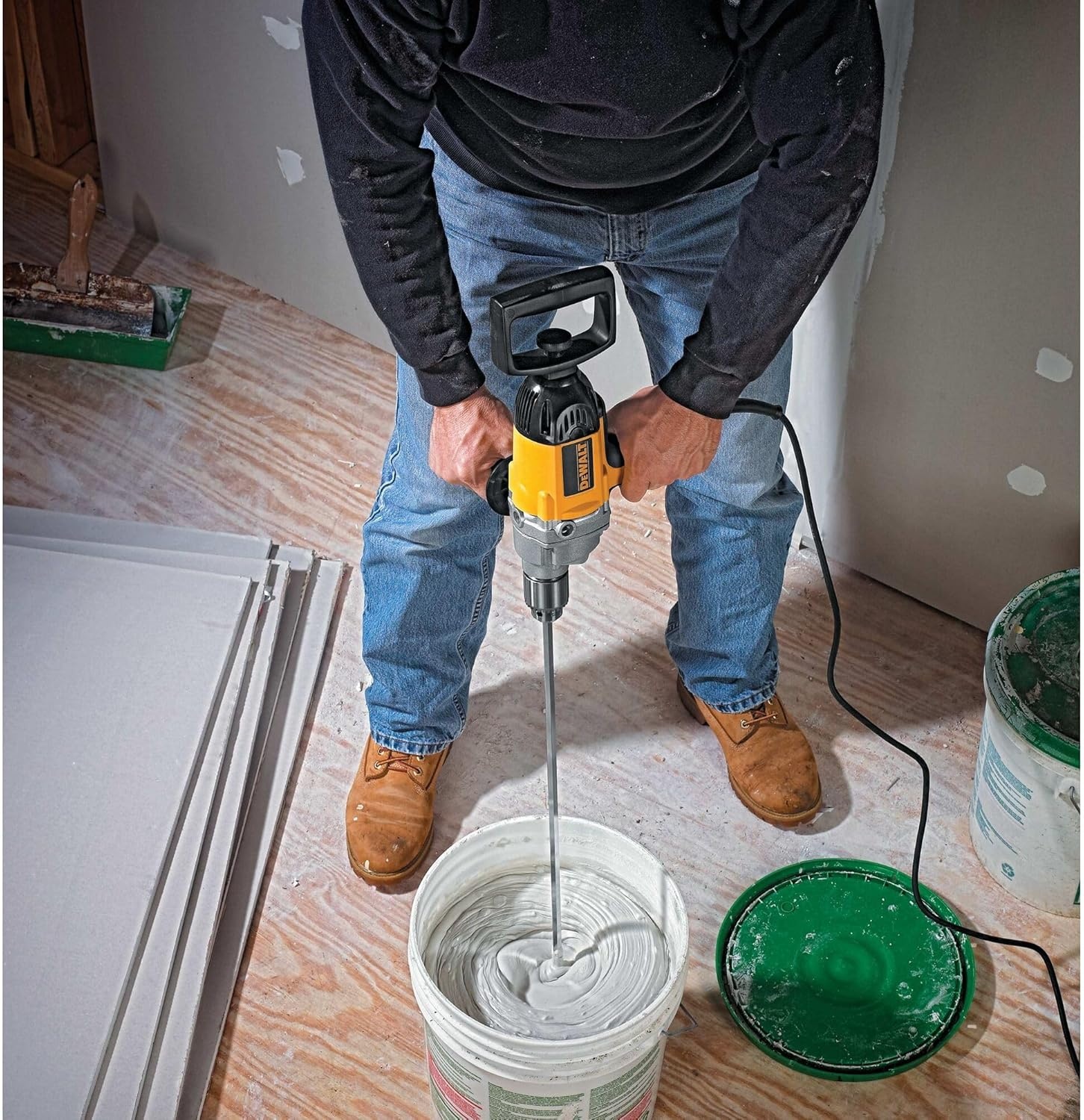 image:imageDEWALT Electric Drill Spade Handle 12Inch 9Amp DW130V