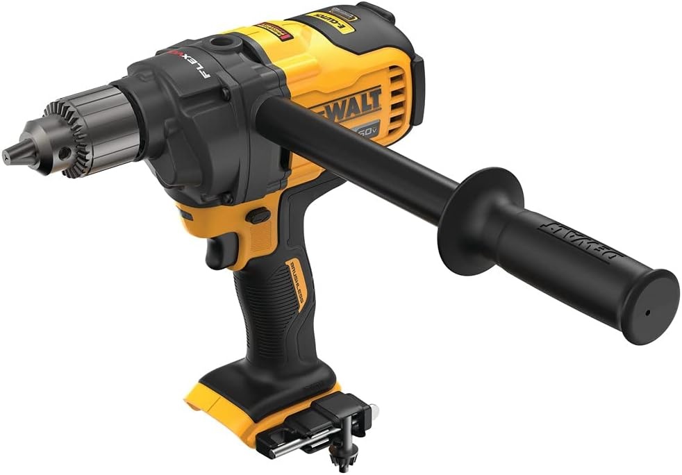 image:imageDEWALT FLEXVOLT 60V MAX Cordless Drill For Concrete Mixing EClutch System Tool Only DCD130B