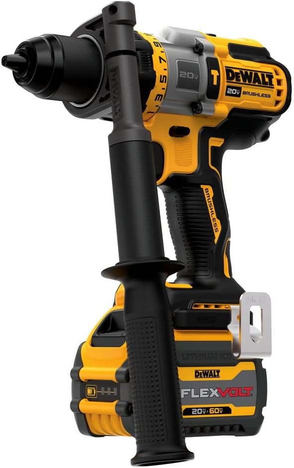 image:imageDEWALT FLEXVOLT ADVANTAGE 20V MAX Hammer Drill Cordless 12Inch DCD999T1