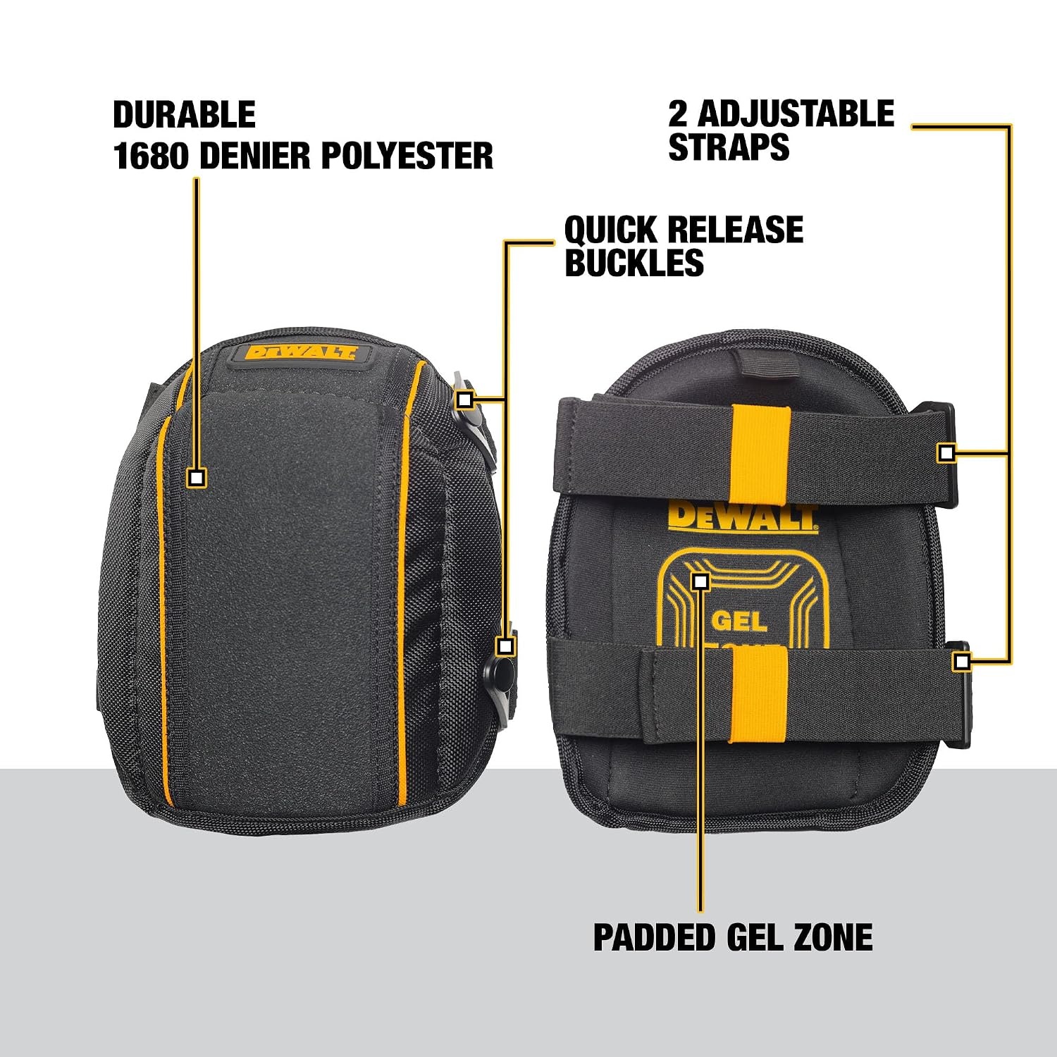 image:imageDEWALT Flooring Knee Pads with Gel DWST590014Flooring Knee Pads
