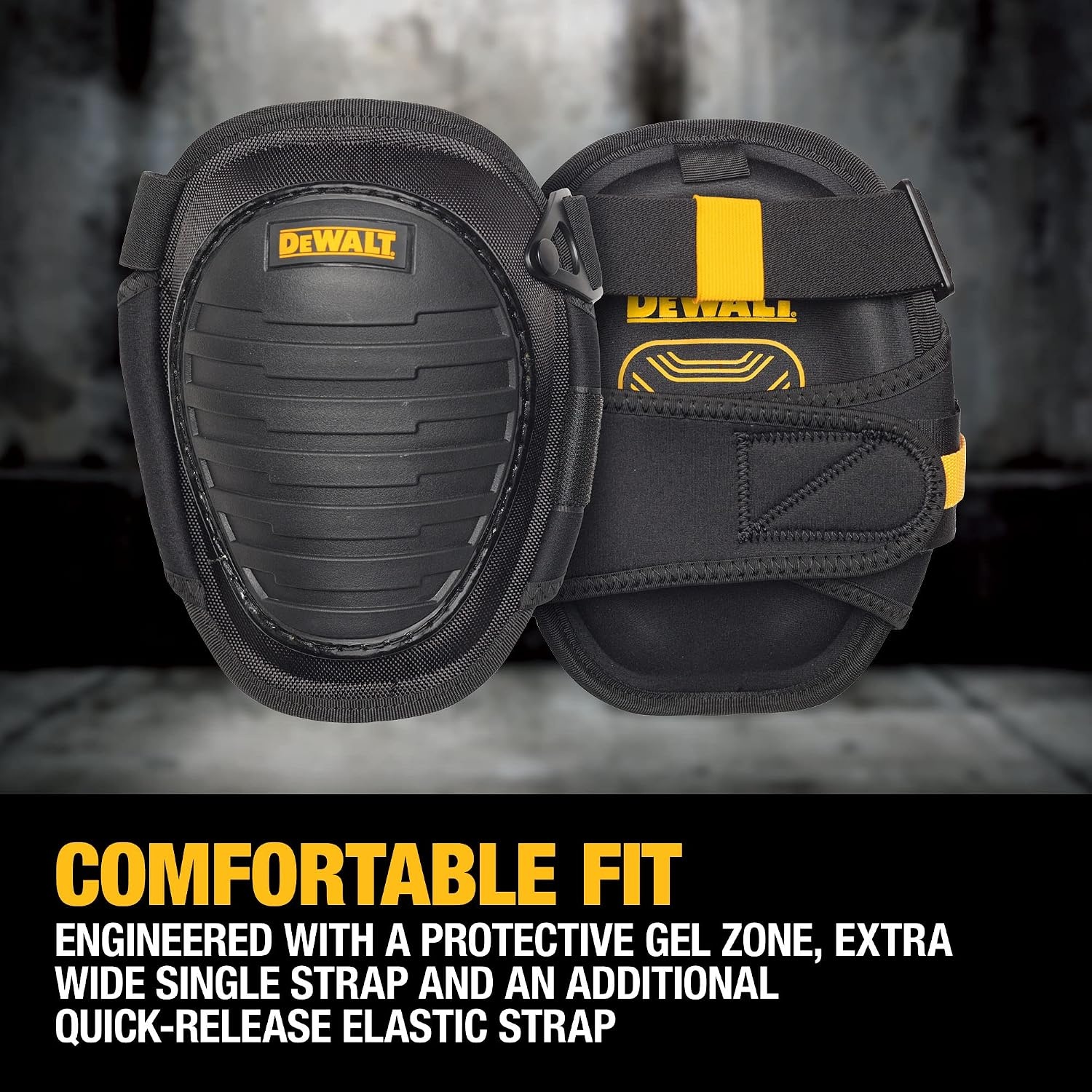 image:imageDEWALT Flooring Knee Pads with Gel DWST590014HardShell Knee Pads