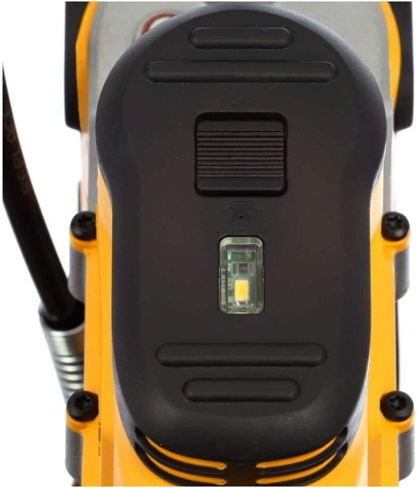 image:imageDEWALT Grease Gun Kit 20V MAX with 40Ah Battery and Charger Cordless Grease Gun LED Light 42 Hose 10000 PSI Variable Speed Triggers DCGG571M1Grease Gun 20V Battery 40 Ah