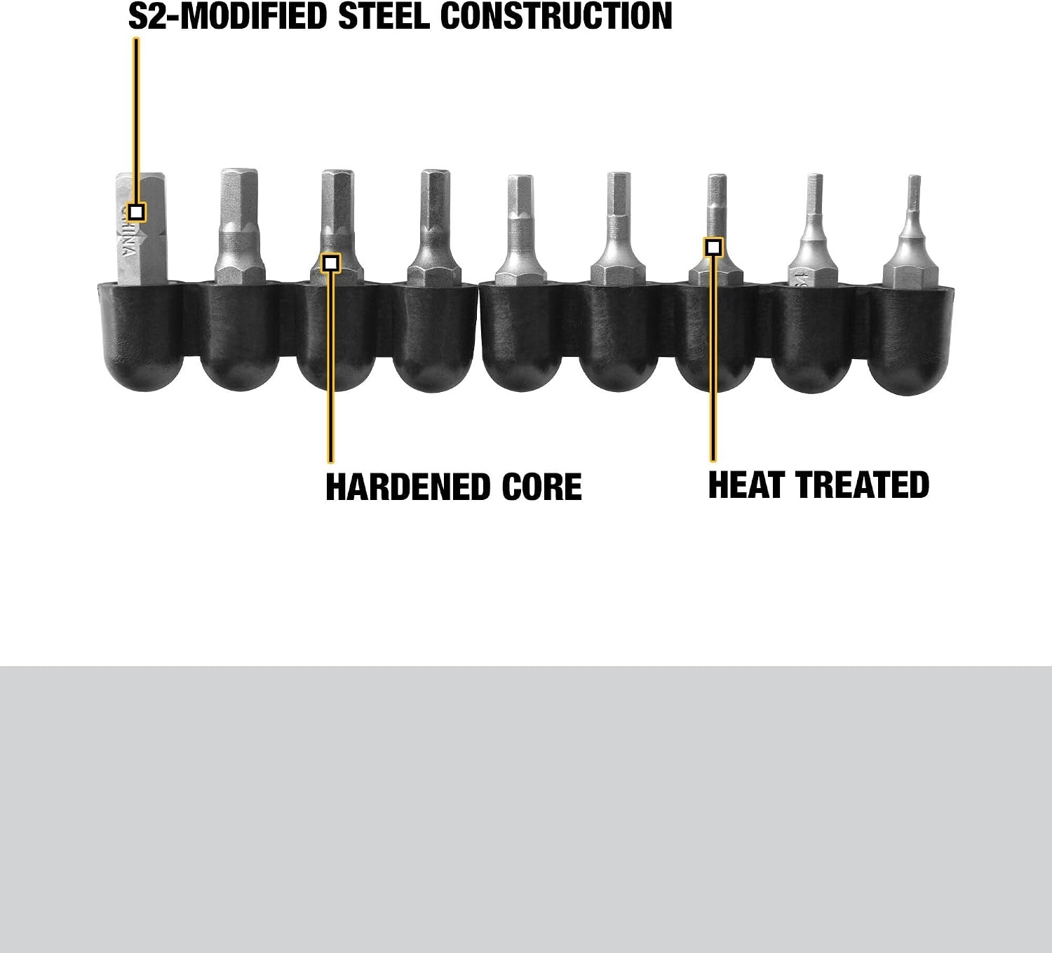 image:imageDEWALT Hex Bit Set 9Piece DW2068