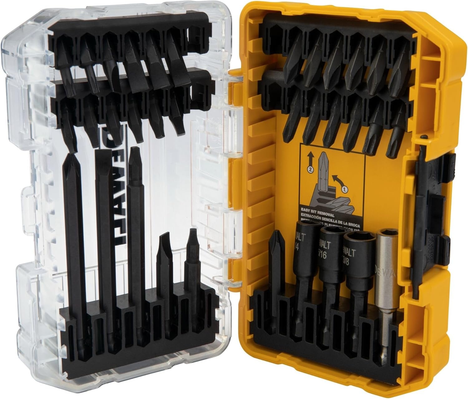 image:imageDEWALT Impact Driver Screwdriver Bit Set 34Piece DW2153