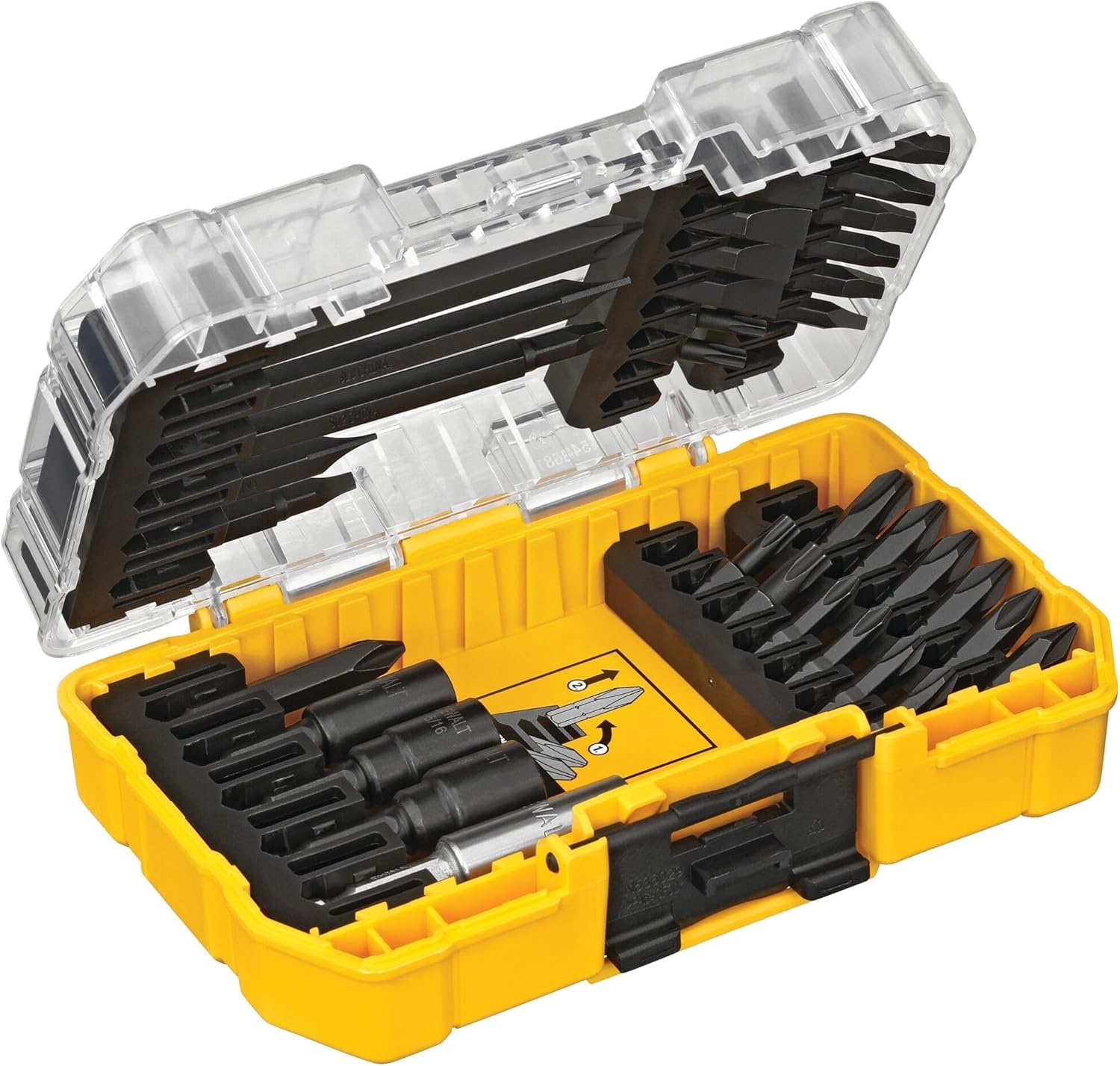 image:imageDEWALT Impact Driver Screwdriver Bit Set 34Piece DW2153