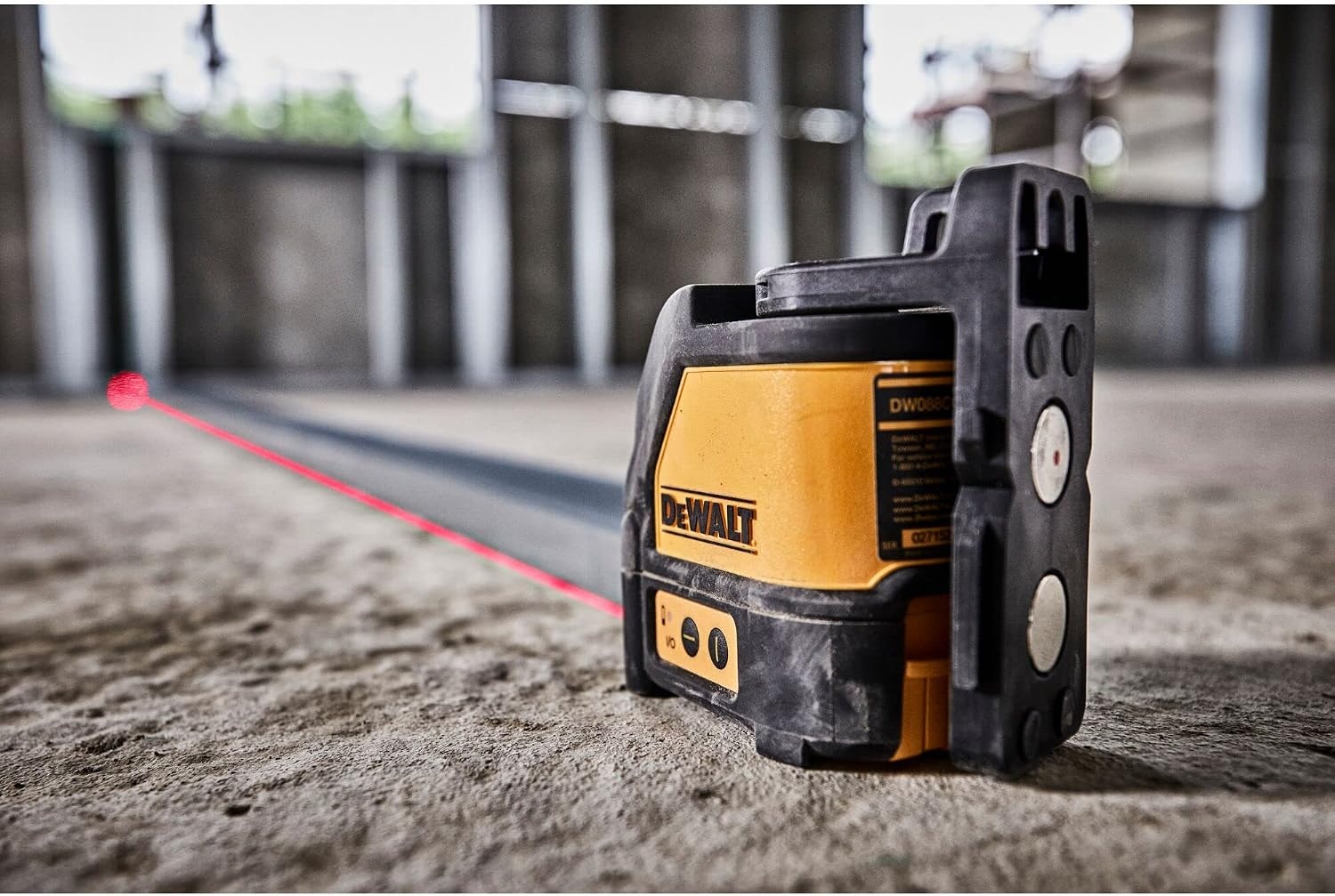 image:imageDEWALT Line Laser SelfLeveling Cross Line Red Beam DW088KCross Line Red