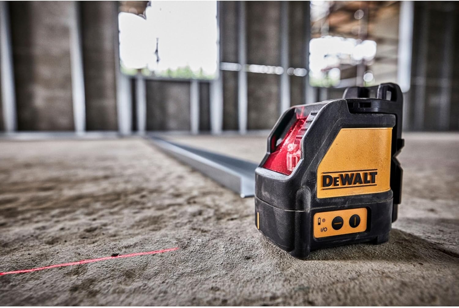 image:imageDEWALT Line Laser SelfLeveling Cross Line Red Beam DW088KCross Line Red