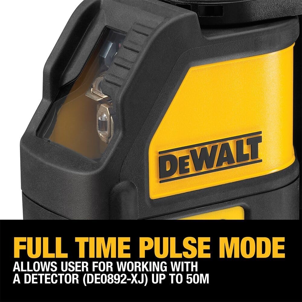 image:imageDEWALT Line Laser SelfLeveling Cross Line Red Beam DW088KCross Line Red