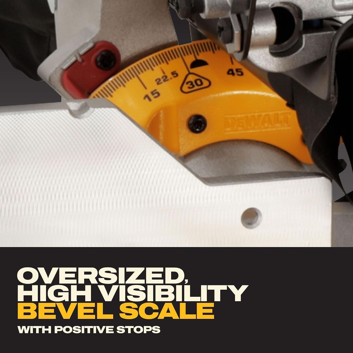 image:imageDEWALT Miter Saw 12 Inch Double Bevel Sliding Compound Miter Saw Includes Blade Wrench and Clamp Increased Crosscut Capacity Powerful 3800 RPM Motor 15 Amp DWS779