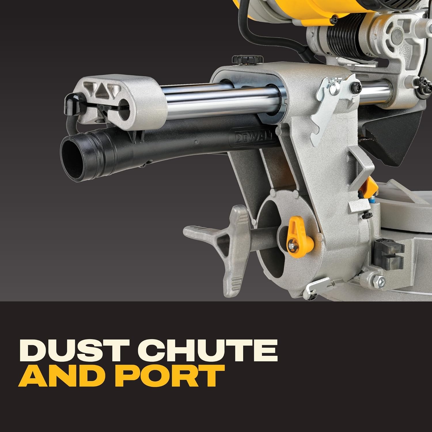 image:imageDEWALT Miter Saw 12inch Double Bevel Sliding Compound Miter Saw with XPS LED Shadow Light System Includes Blade Wrench Material Clamp and Dust Bag DWS780