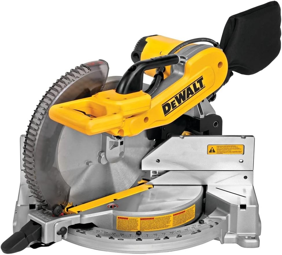 image:imageDEWALT Miter Saw DoubleBevel Compound 12Inch 15Amp DWS716