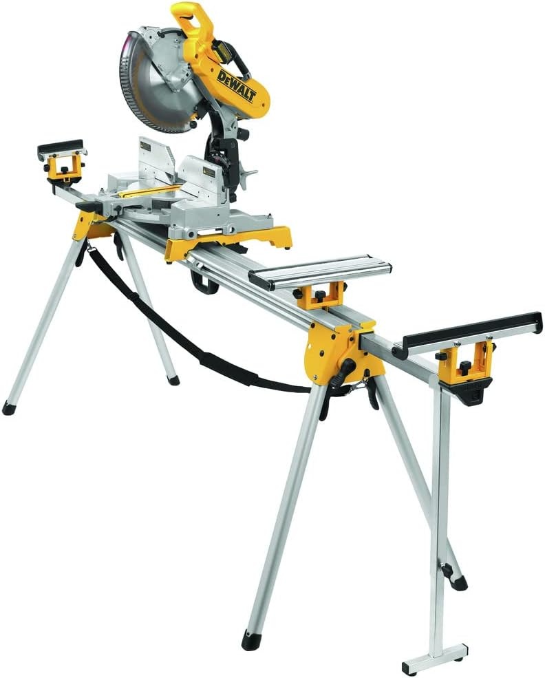 image:imageDEWALT Miter Saw Stand Heavy Duty with Miter Saw Mounting Brakets Tool Only DWX725BWithout Brackets