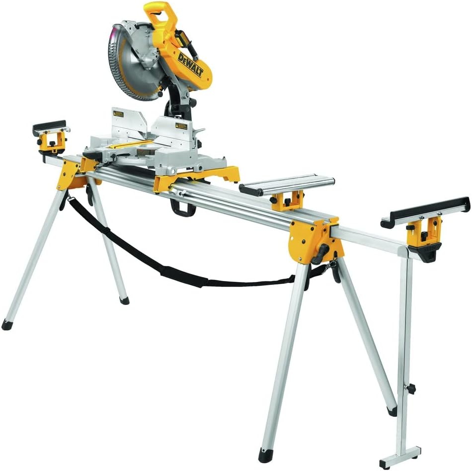 image:imageDEWALT Miter Saw Stand Heavy Duty with Miter Saw Mounting Brakets Tool Only DWX725BWithout Brackets