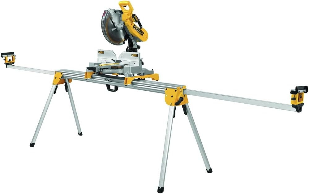 image:imageDEWALT Miter Saw Stand Heavy Duty with Miter Saw Mounting Brakets Tool Only DWX725BWithout Brackets