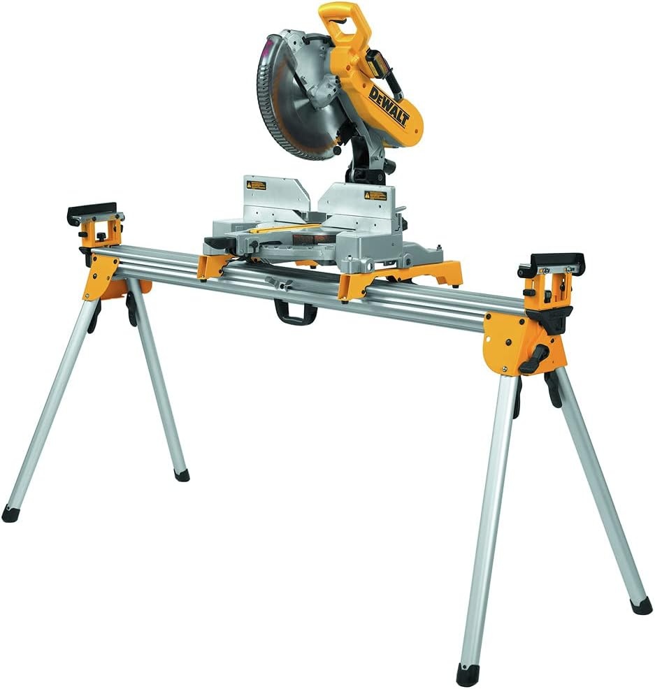 image:imageDEWALT Miter Saw Stand Heavy Duty with Miter Saw Mounting Brakets Tool Only DWX725BWithout Brackets