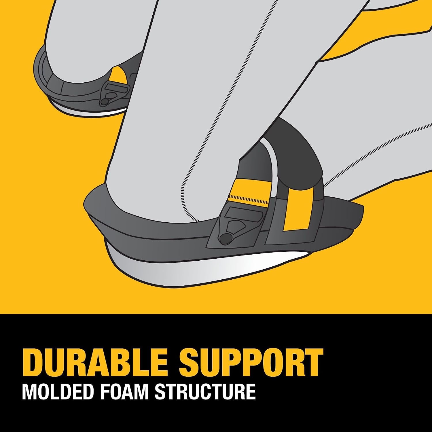 image:imageDEWALT NonMarring Knee Pads With Gel DWST590015
