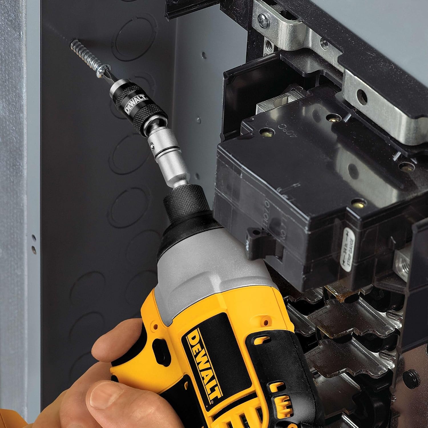 image:imageDEWALT Pivoting Impact Driver Bit Tip Holder with Ring DWPVTHLD1 Count Pack of 1