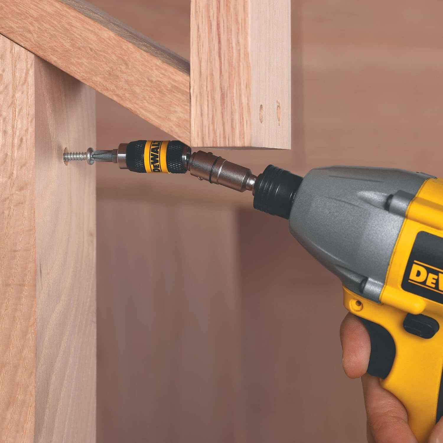 image:imageDEWALT Pivoting Impact Driver Bit Tip Holder with Ring DWPVTHLD1 Count Pack of 1