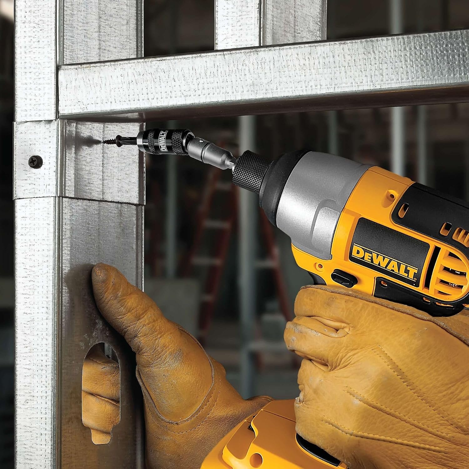 image:imageDEWALT Pivoting Impact Driver Bit Tip Holder with Ring DWPVTHLD1 Count Pack of 1
