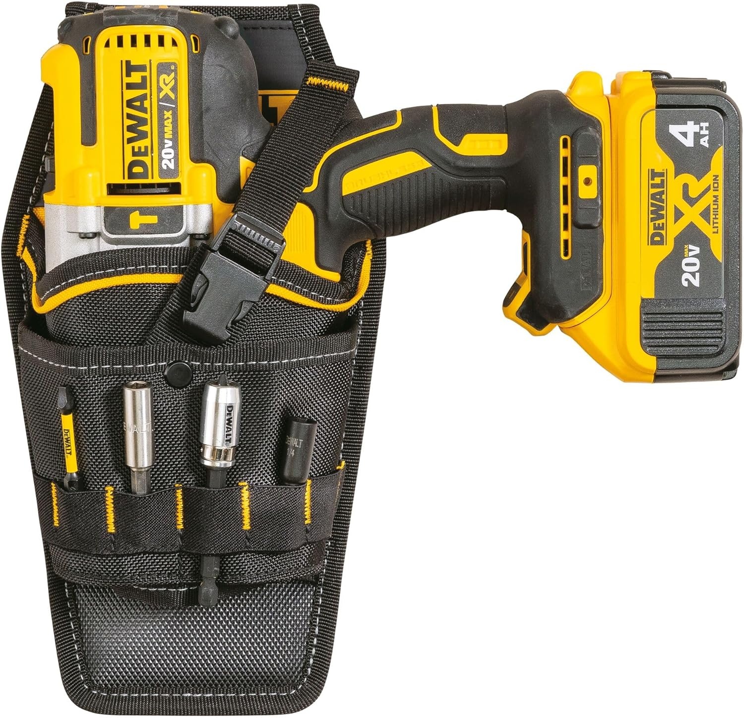 image:imageDEWALT Professional Tool Belt Organizer With Suspenders and 25 Pockets Heavy Duty Construction DWST540602One Size