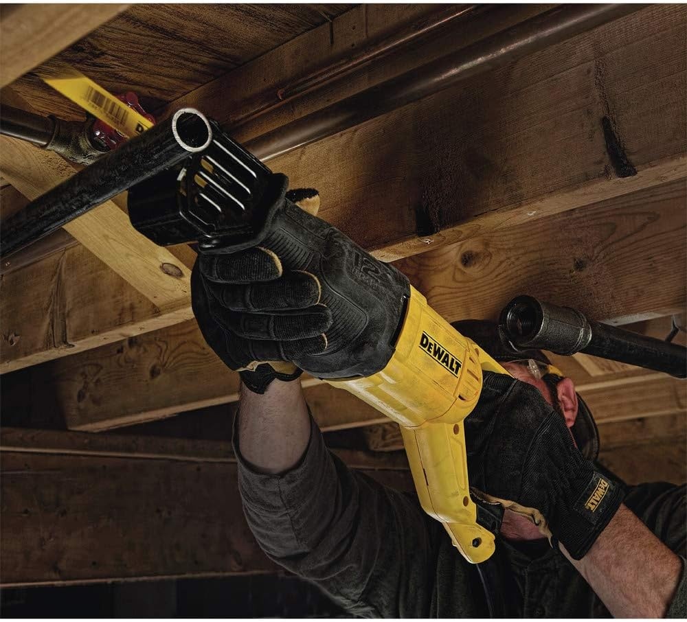 image:imageDEWALT Reciprocating Saw 12 Amp 2900 RPM 4Position Blade Clamp Variable Speed Trigger Corded DWE305Classic