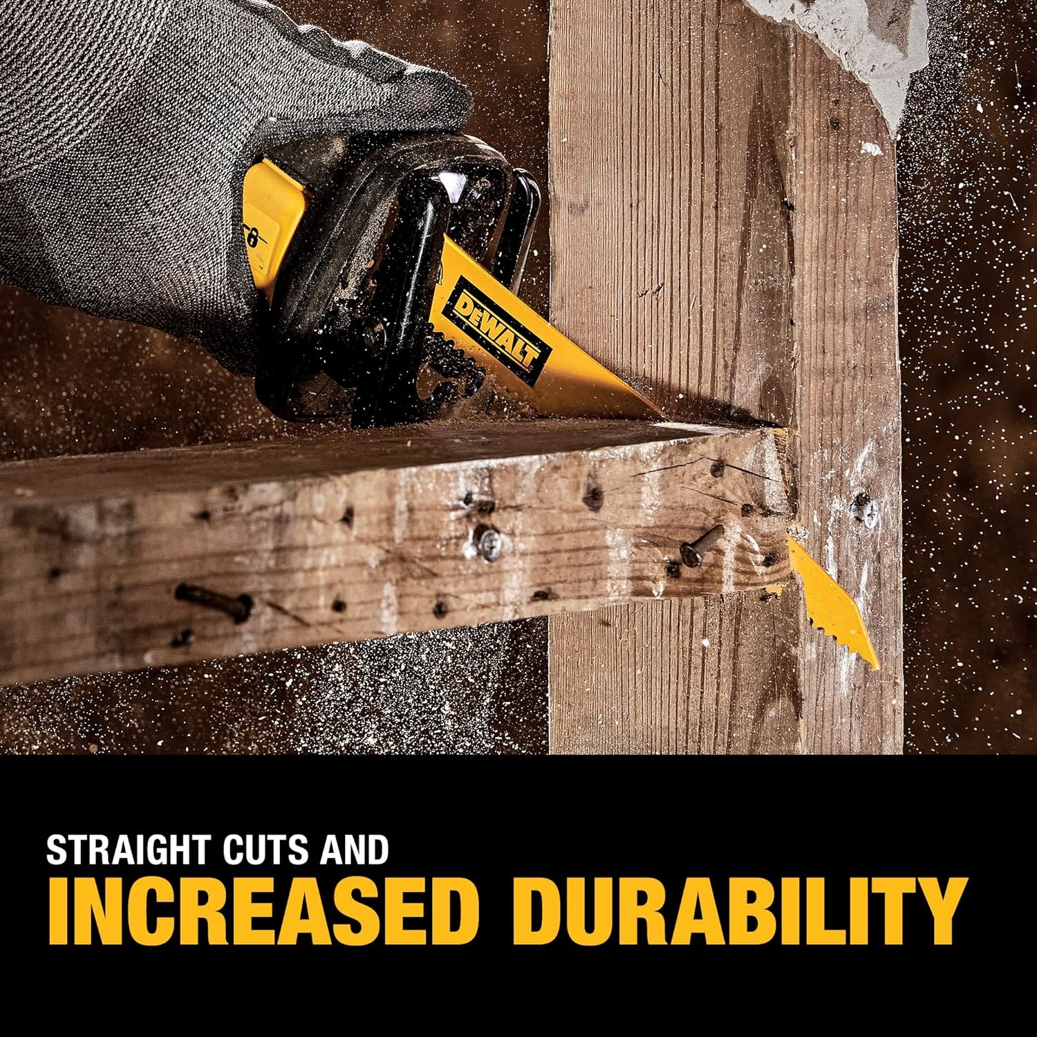 image:imageDEWALT Reciprocating Saw Blades BiMetal 6Piece Set DW48966piece Set