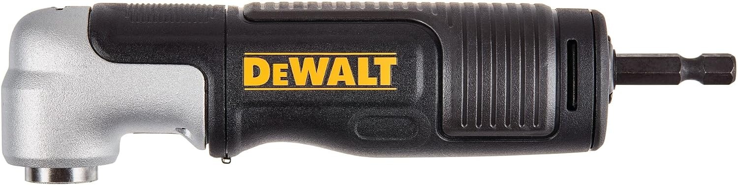 image:imageDEWALT Right Angle Drill Attachment 12 in 90 Degree Drill Adapter Compact 4in1 Modular FLEXTORQ Impact Ready Straight Flexible Shaft DWAMRASETFT12Inch Pack of 5