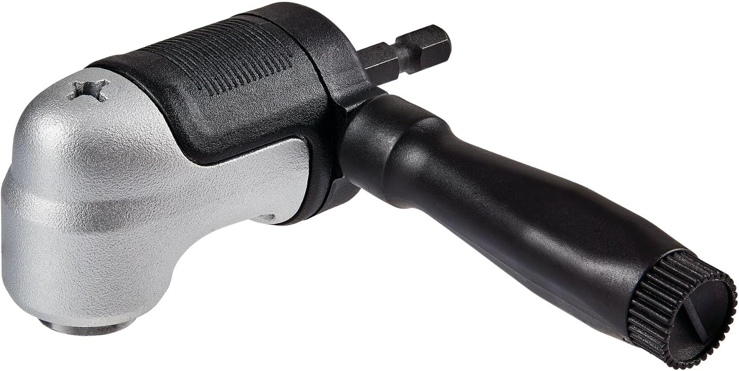image:imageDEWALT Right Angle Drill Attachment 12 in 90 Degree Drill Adapter Compact 4in1 Modular FLEXTORQ Impact Ready Straight Flexible Shaft DWAMRASETFT12Inch Pack of 5