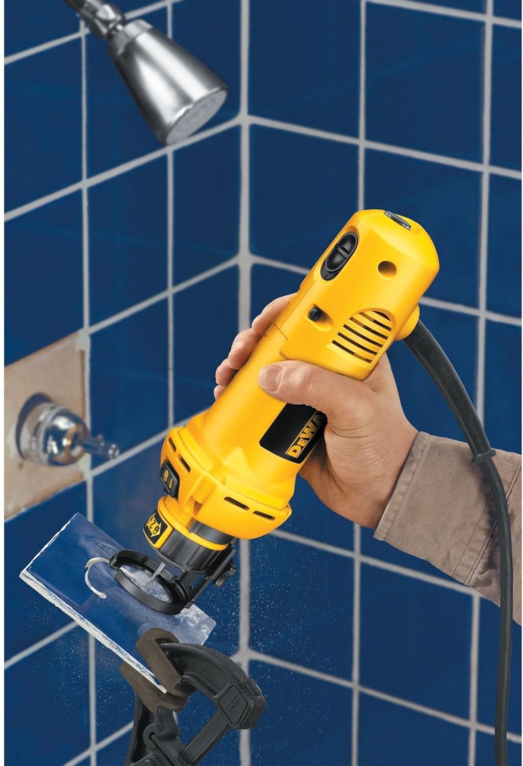 image:imageDEWALT Rotary Saw with 18Inch and 14Inch Collets 5Amp Corded DW660