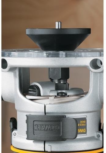 image:imageDEWALT Router Fixed and Plunge Base Kit Soft Start 12Amp 24000 RPM Variable Speed Trigger Corded DW618PKBRouter
