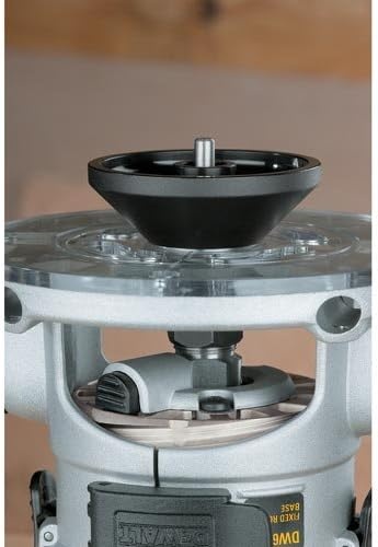 image:imageDEWALT Router Fixed and Plunge Base Kit Soft Start 12Amp 24000 RPM Variable Speed Trigger Corded DW618PKBRouter