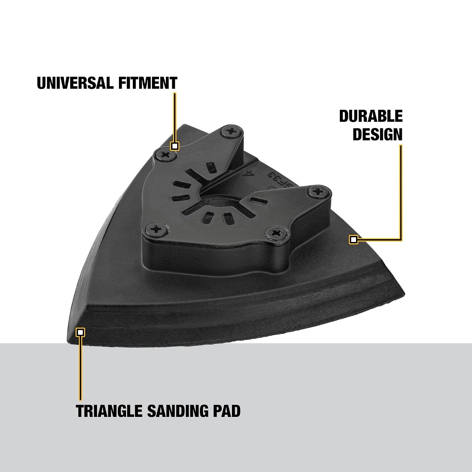 image:imageDEWALT Sanding Pad For Oscillating Tool DWA4200 BlackBlack