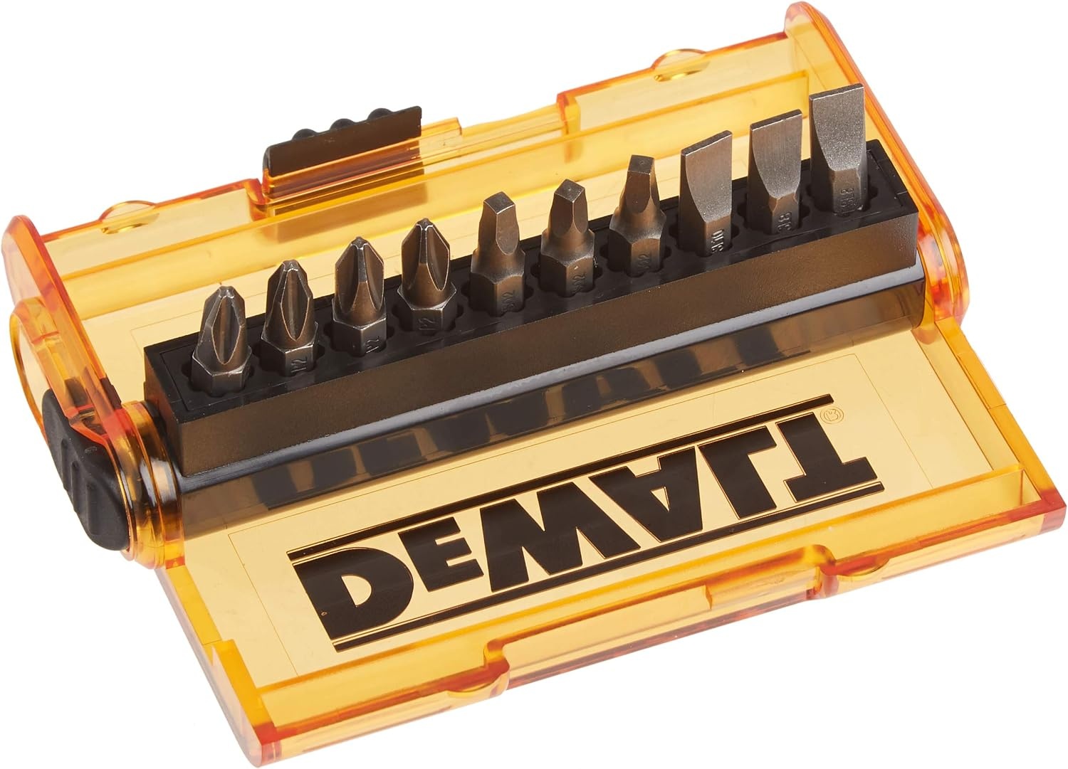 image:imageDEWALT Screwdriver Bit Set Magnetic Drive Guide 14Piece Pack of 1 DW2097CS1 Count Pack of 5