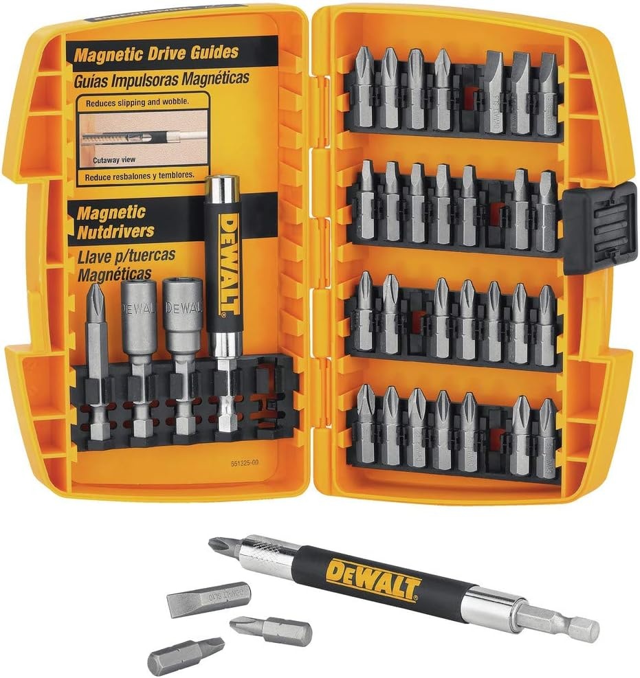 image:imageDEWALT Screwdriver Set 37Piece DW2176One Size