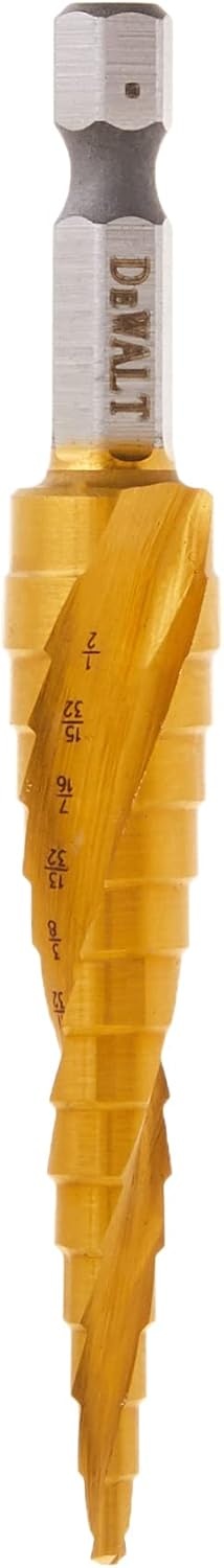 image:imageDEWALT Step Drill Bit Set 78Inch to 118Inch DWA1789IR18 12 Pack of 1