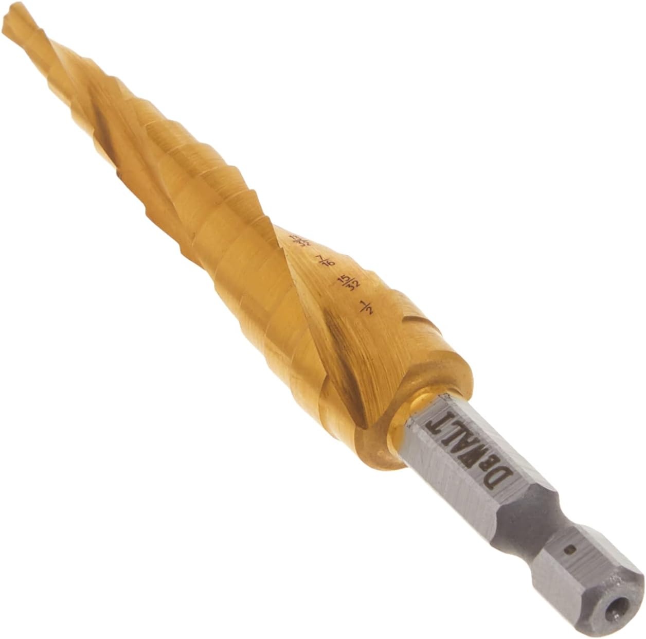 image:imageDEWALT Step Drill Bit Set 78Inch to 118Inch DWA1789IR18 12 Pack of 1
