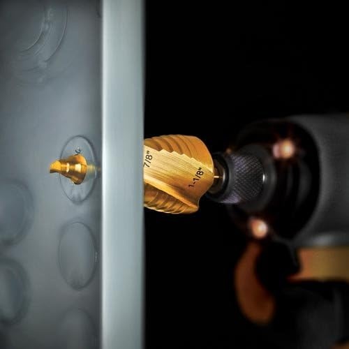 image:imageDEWALT Step Drill Bit Set 78Inch to 118Inch DWA1789IR316 12 Pack of 1