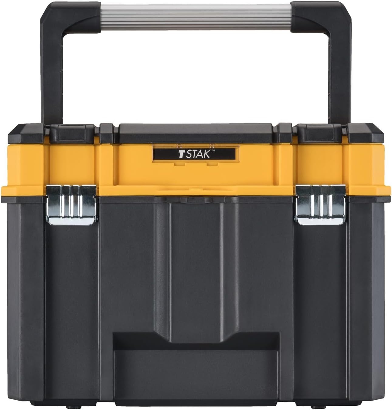 image:imageDEWALT TSTAK Tool Box Deep Long Handle Extra Large Design Fixed Divider for Tool Organization Water and Debris Resistant DWST17814