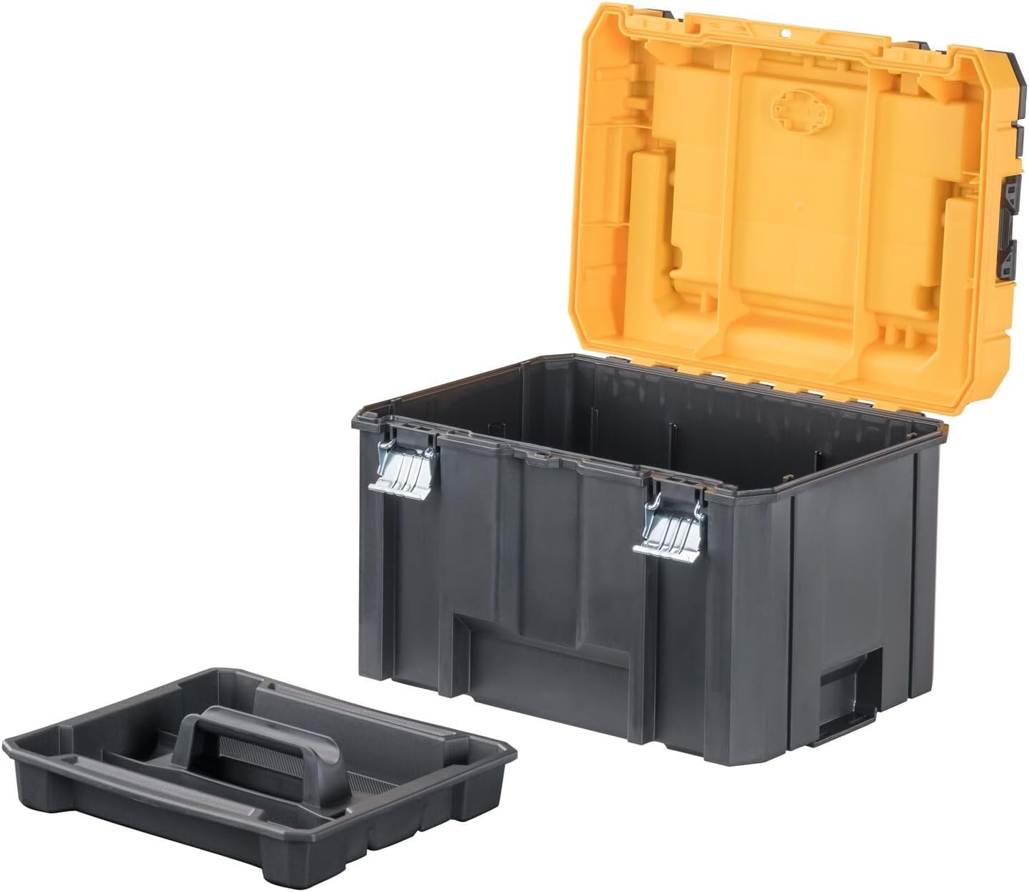 image:imageDEWALT TSTAK Tool Box Deep Long Handle Extra Large Design Fixed Divider for Tool Organization Water and Debris Resistant DWST17814