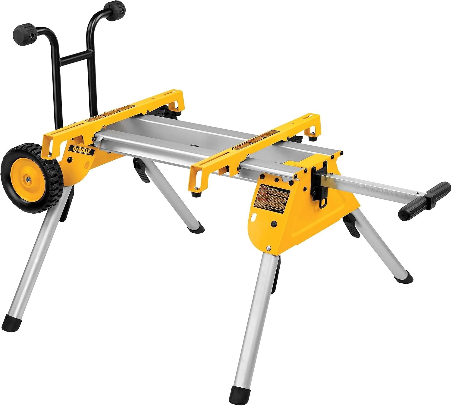 image:imageDEWALT Table Saw Stand Rolling Stand Collapsible and Portable Lightweight and Compact DW7440RS