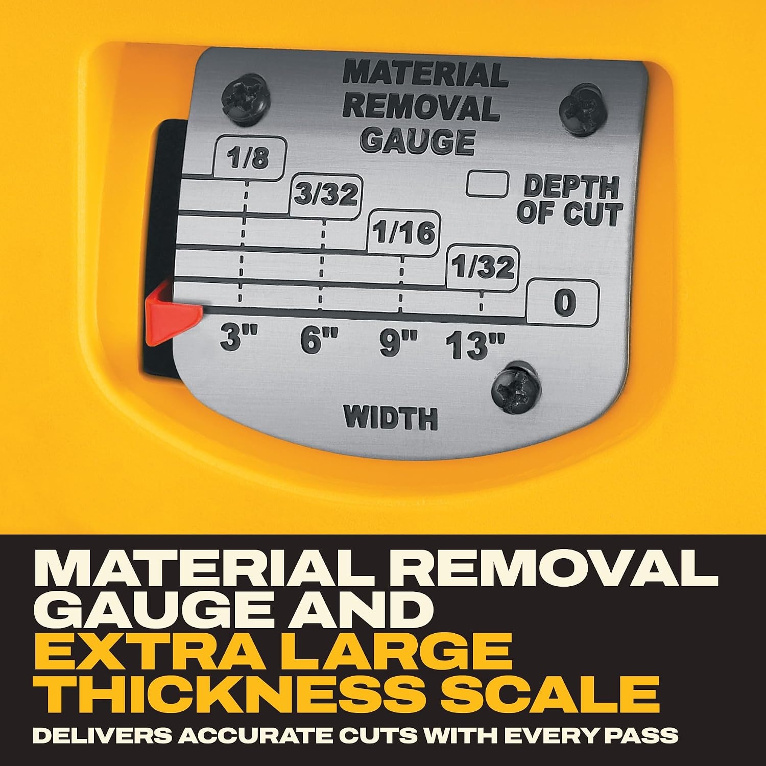 image:imageDEWALT Thickness Planer 13inch Wood Planer Three Knife Two Speed 15 Amp 20000 RPM Motor DW735X2Speed 13 wFeed Tables Extra Blades