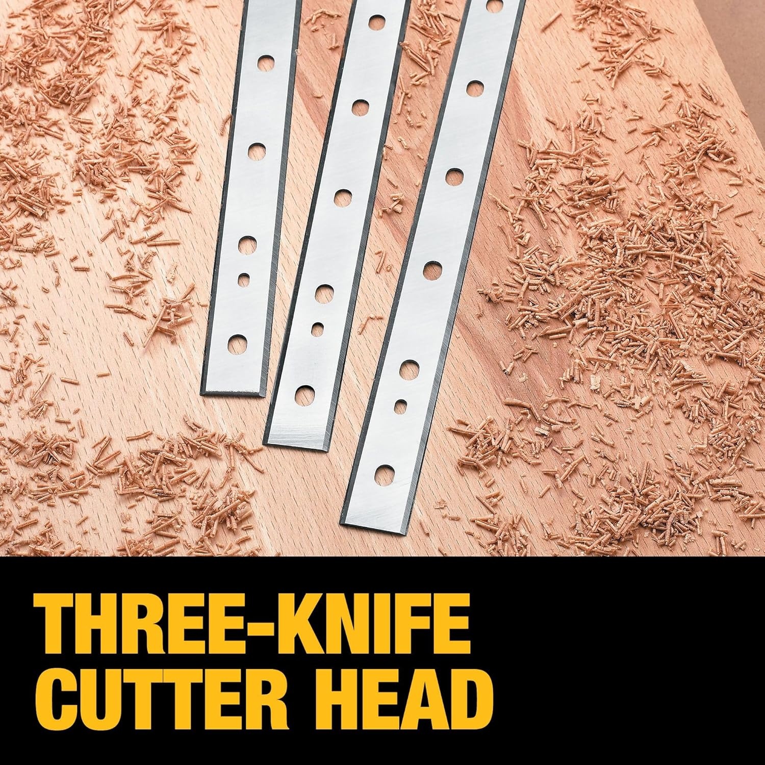 image:imageDEWALT Thickness Planer 13inch Wood Planer Three Knife Two Speed 15 Amp 20000 RPM Motor DW735X2Speed Planer 13