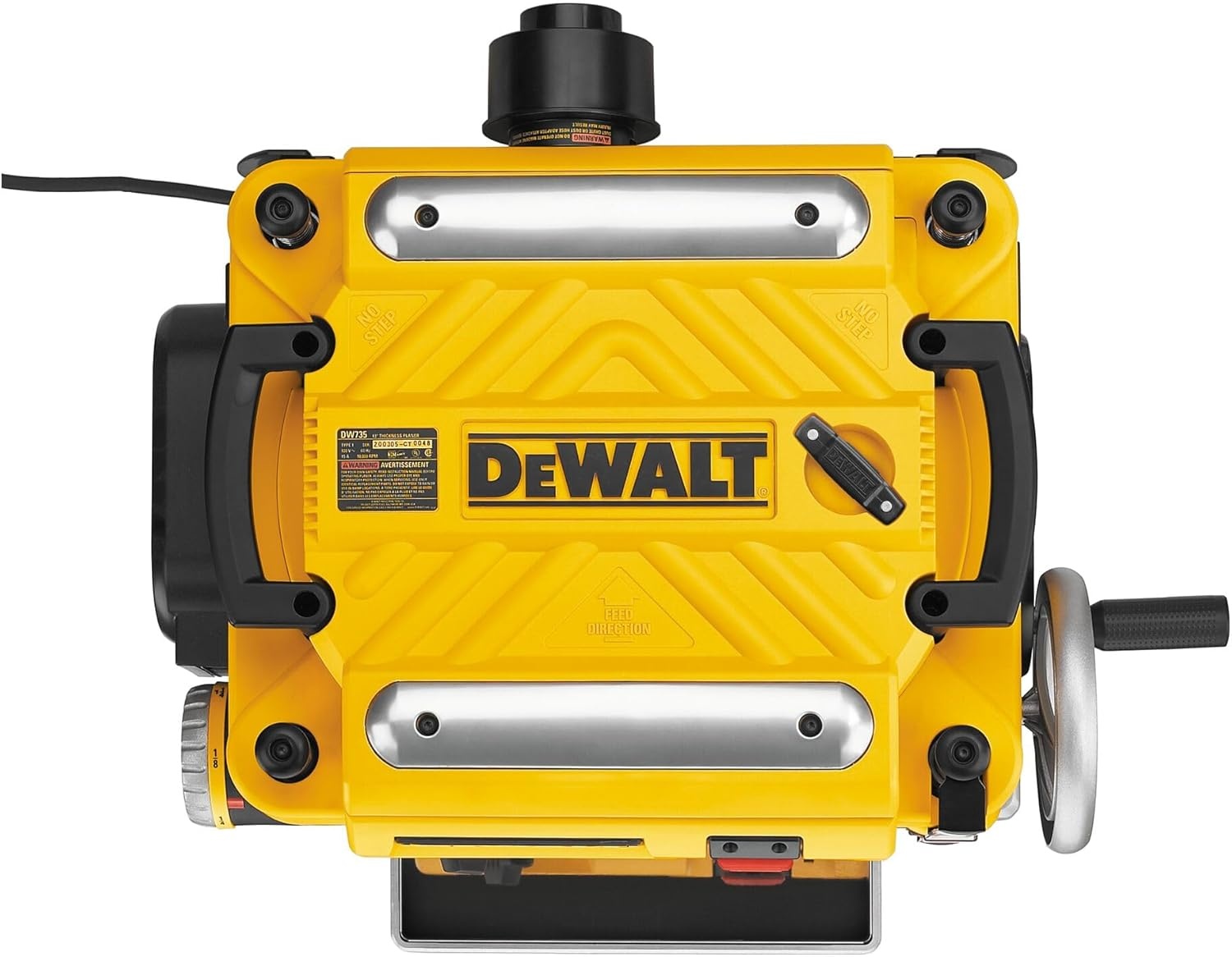 image:imageDEWALT Thickness Planer 13inch Wood Planer Three Knife Two Speed 15 Amp 20000 RPM Motor DW735X2Speed Planer 13