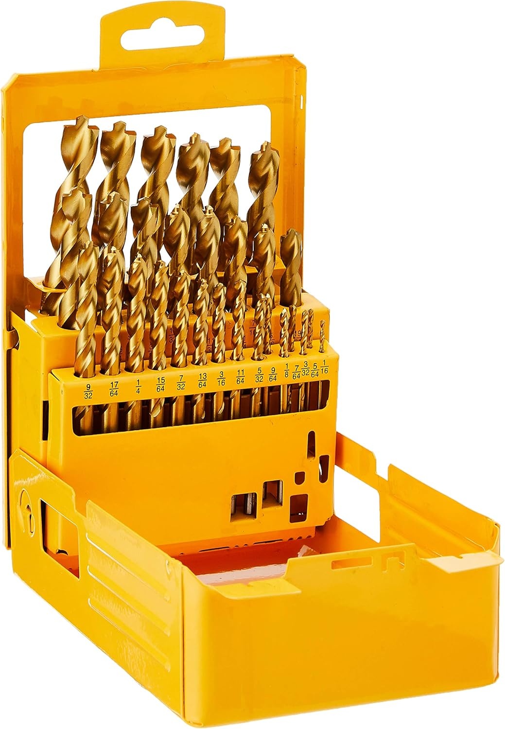 image:imageDEWALT Titanium Nitride Coated Drill Bit Set with Pilot Point 29Piece DW1369