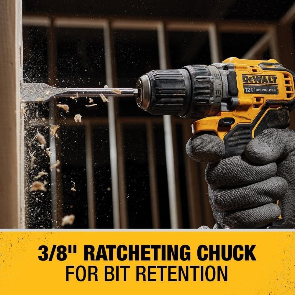image:imageDEWALT XTREME 12V MAX Cordless Drill Driver Kit 38Inch DCD701F2