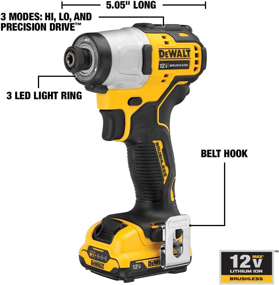 image:imageDEWALT XTREME 12V MAX Cordless Drill Combo Kit DCK221F2