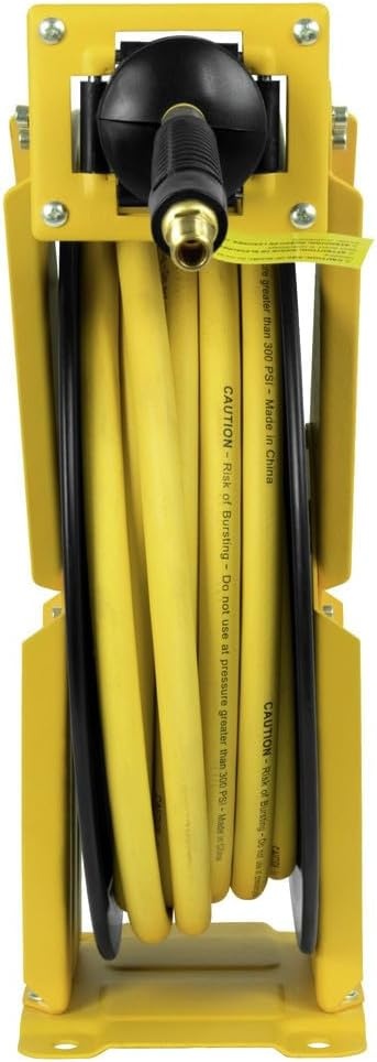 image:imageDeWalt DXCM0240343 Double Arm Hose Reel with 38 x 50 Premium Rubber Hose