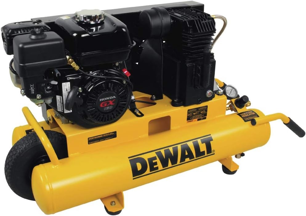 image:imageDeWalt DXCMTB5590856 Honda Powered Wheelbarrow Compressor 8 gallon