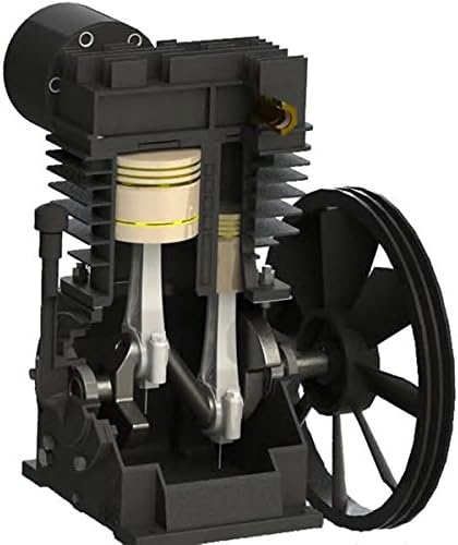 image:imageDeWalt DXCMV7518075 TwoStage Cast Iron Industrial Air Compressor 80Gallon